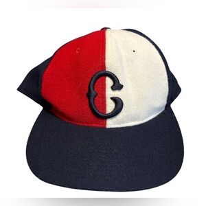 Cleveland Buckeyes 70% Wool Sz 6 7/8 Negro Leagues Museum Cap Hat HG NWOT